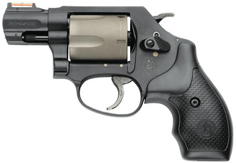 Smith & Wesson 163064 360 Personal Defense Single/Double 357 Magnum 1.875" 5 rd Black Synthetic Grip Black Stainless Steel - 221886306400