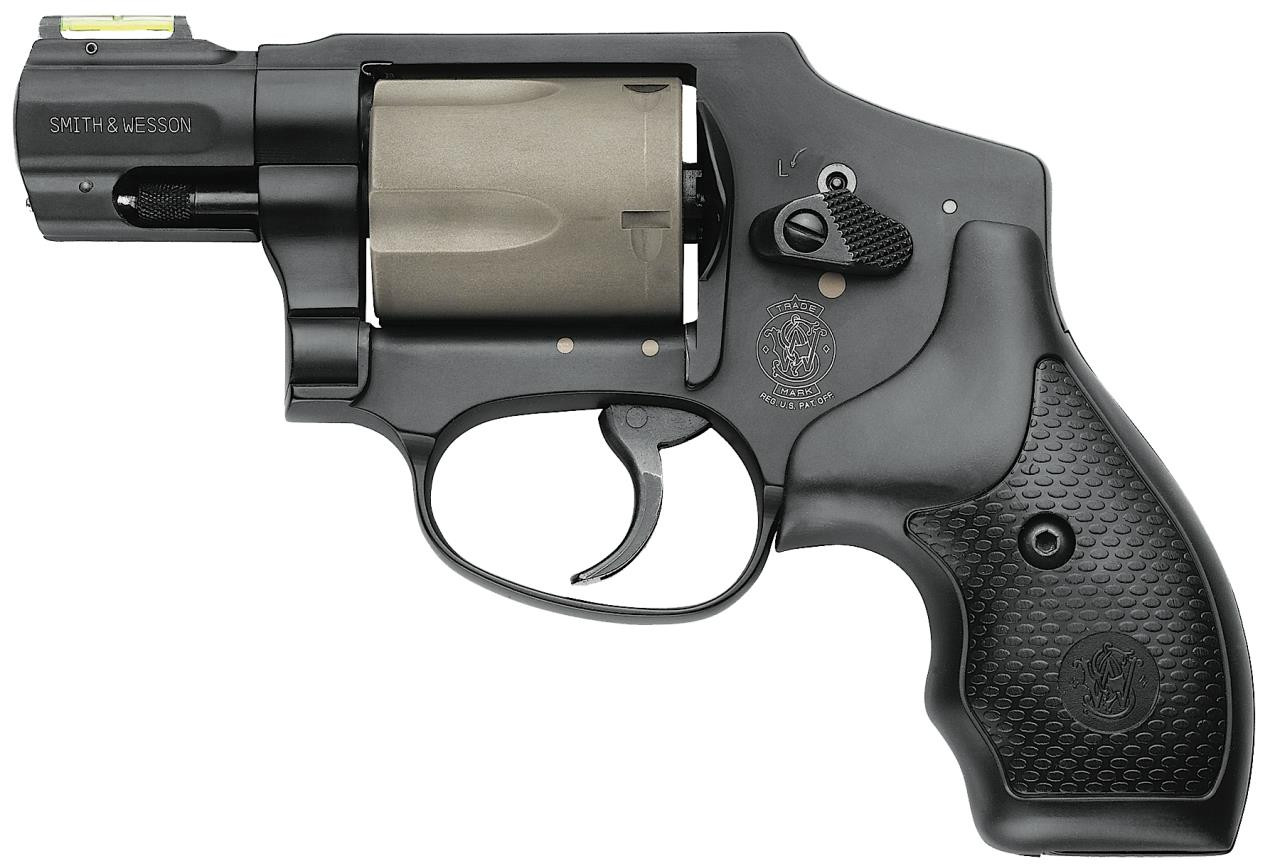 Smith & Wesson 163062 340 Personal Defense Double 357 Magnum 1.875" 5 Black Synthetic Black - 221886306264