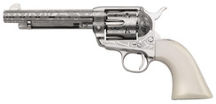 Taylors and Company OG1406 1873 Cattleman  45 Colt (LC) 5.5"  White PVC - 839665000328
