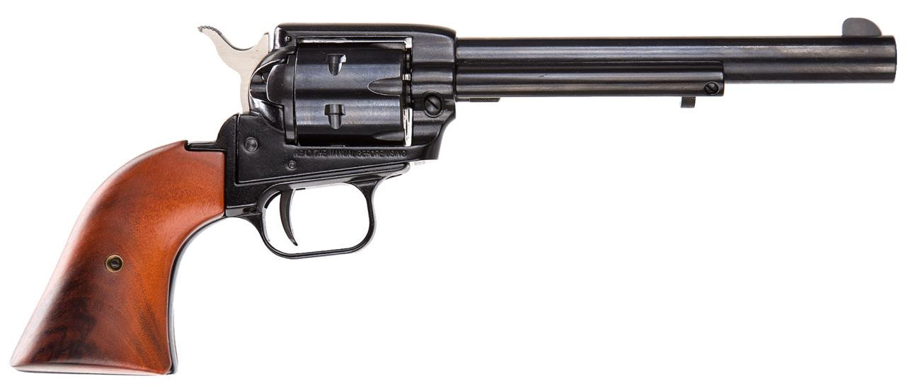 Heritage Mfg RR22MB6BXHOL Rough Rider Small Bore Single 22 Long Rifle 6.5" 6 Cocobolo Blued - 727962500330