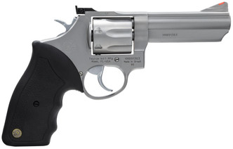 Taurus 2660049 Mod 66 357 RemMag 4" 7rd Adj Sight Blk Syn Grip Matte SS - 725327200154