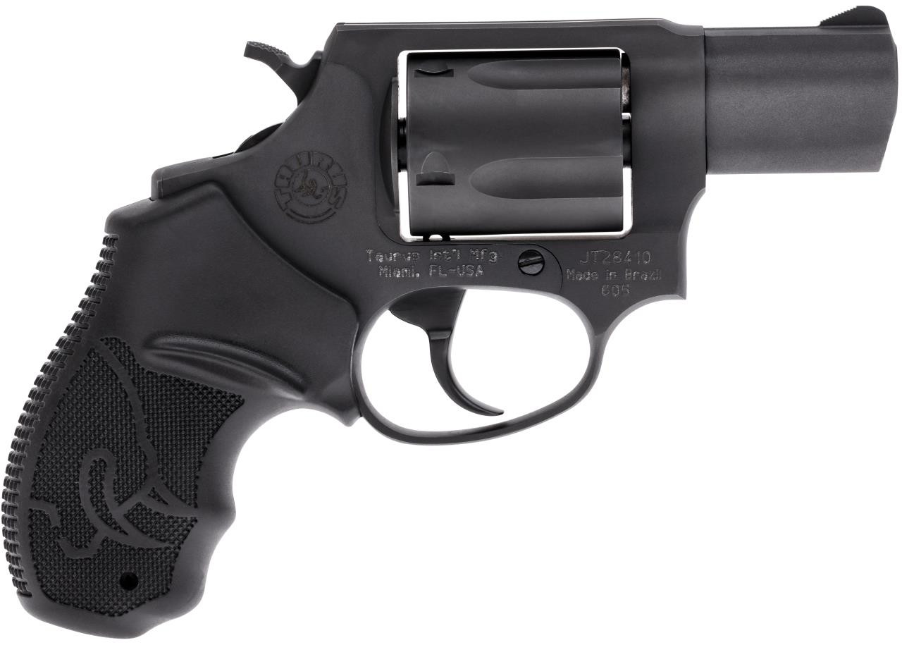 Taurus 2605021 605 Single/Double 357 Magnum 2" 5 FS Black Rubber Blued - 725327203018