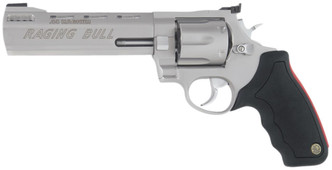 Tau 2444069 Mod 444 Raging Bull 44 RemMag 6.5" 6rd Adj Sight Syn Grip Matte SS - 725327320869