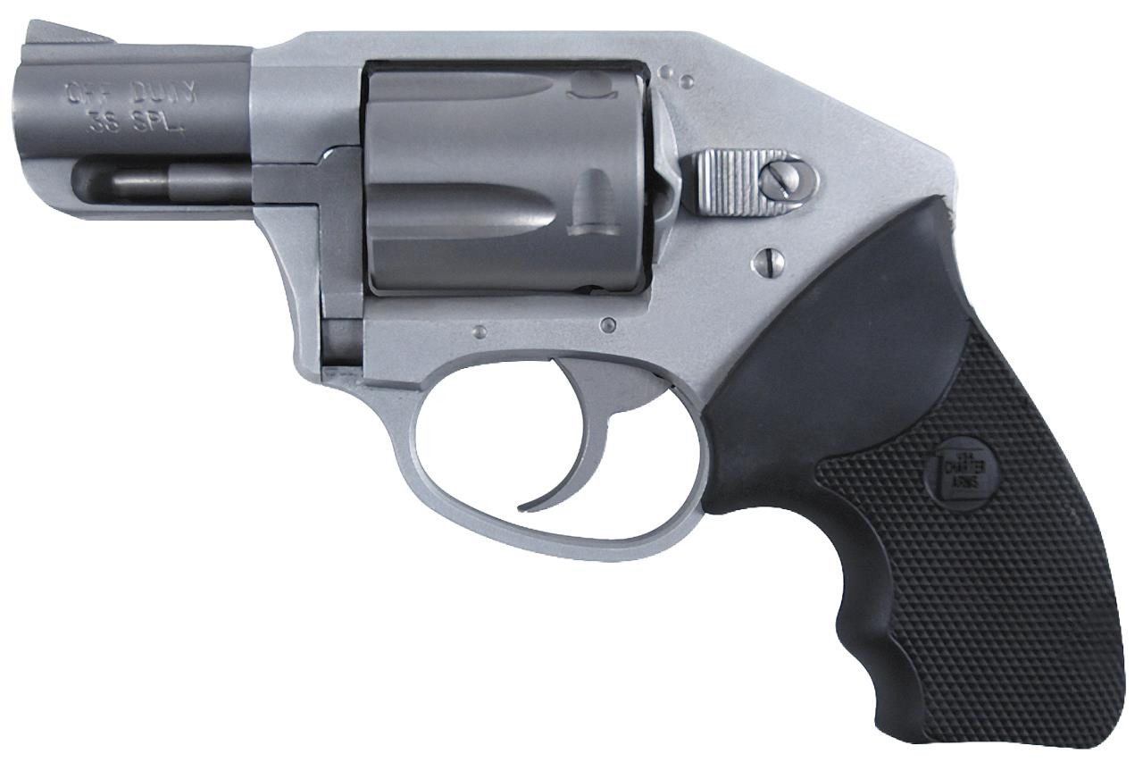 Charter Arms 53811 Undercover Off Duty Double 38 Special 2" 5 Black Rubber Stainless - 678958538113
