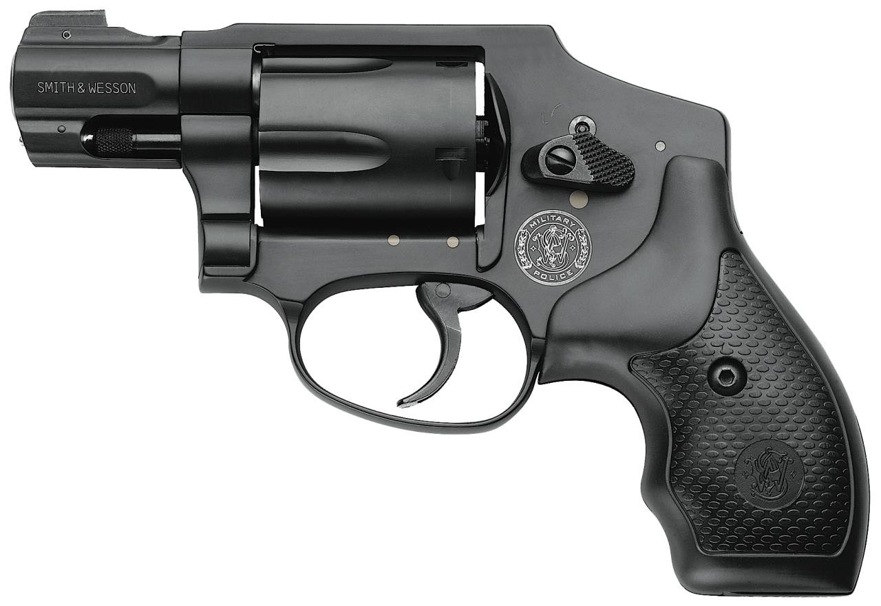 Smith & Wesson 163072 M&P 340 Double 357 Magnum 1.875" 5 Black Synthetic Black - 221886307254