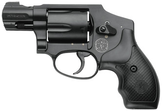 Smith & Wesson 163072 M&P 340 Double 357 Magnum 1.875" 5 Black Synthetic Black - 221886307254