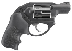 Ruger 5452 LCR DAO Double 327 Federal Magnum 1.87" 6 rd Black Hogue Tamer Monogrip Grip Black - 736676054527