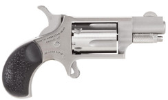 NAA 22MSGRCHSS 22 Mini Revolver Carry Combo Single 22 Winchester Magnum Rimfire (WMR) 1.13" 5 Black Rubber Stainless - 744253001840