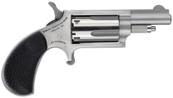 NAA 22MGRCHSS 22 Mini Revolver Carry Combo Single 22 Winchester Magnum Rimfire (WMR) 1.63" 5 Black Rubber Stainless - 744253001857