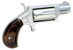 NAA 22MS 22 Magnum Rosewood Grip Single 22 Winchester Magnum Rimfire (WMR) 1.1" 5 Rosewood Black - 744253000218