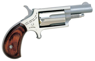 NAA 22M 22 Magnum Rosewood Grip Single 22 Winchester Magnum Rimfire (WMR) 1.6" 5 Rosewood Black - 744253000133