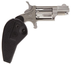 NAA HGBLR 22 Long Rifle Holster Grip Single 22 Long Rifle 1.125" 5 Black Synthetic Folding Holster Grip Stainless Steel - 744253000492