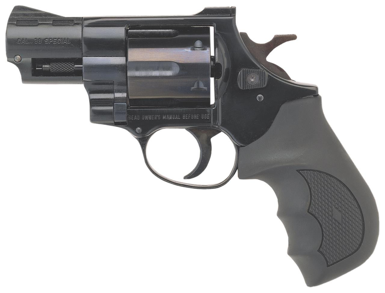 EAA 770130 Windicator Steel Frame Single/Double 357 Magnum 2" 6 FS Black Rubber Grip Blued - 741566103605