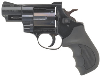 EAA 770130 Windicator Steel Frame Single/Double 357 Magnum 2" 6 FS Black Rubber Grip Blued - 741566103605