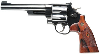 Smith & Wesson 150256 25 Classic Single/Double 45 Colt (LC) 6.5" 6 rd Walnut Grip Blued - 221881335788