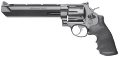 Smith & Wesson 170323 629 Performance Center Stealth Hunter Single/Double 44 Remington Magnum 7.5" 6 rd Black Synthetic Grip Black Stainless Steel - 221887032384