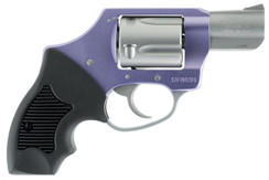Charter Arms 53841 Undercover Lite Lavender Lady DAO Double 38 Special 2" 5 Black Rubber Stainless - 678958538410