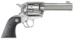 Ruger 5133 Vaquero SASS Single 357 Magnum 4.62" 6 rd Black Synthetic Grip Stainless Steel - 736676051335