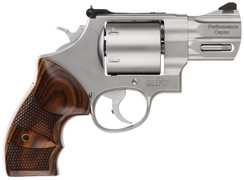 Smith & Wesson 170135 629 Performance Center Single/Double 44 Remington Magnum 2.625" 6 rd Wood Grip Stainless - 221887013574