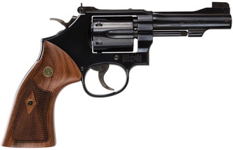 Smith & Wesson 150717 48 Classic Single/Double 22 Winchester Magnum Rimfire (WMR) 4" 6 rd Wood Grip Blued - 221881422594