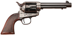 Taylors 4109DE Smoke Wagon Deluxe 45LC 4.75" 6rd Walnut Grip CH Frame Blued - 839665004760