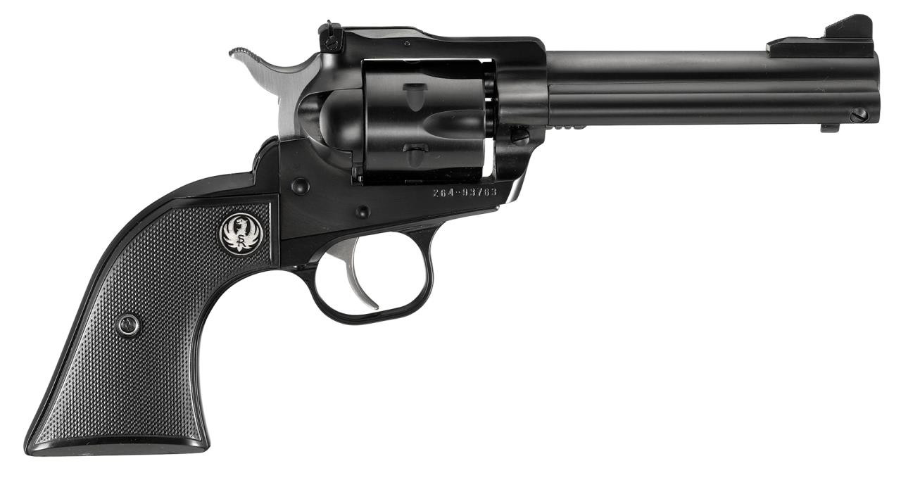 Ruger 0623 Single-Six Convertible Single 22 Long Rifle 4.6" 6 Black Rubber Blued - 736676006236