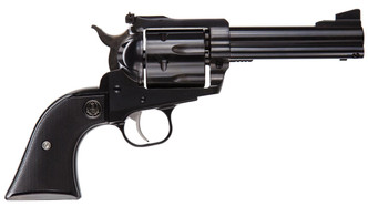 Ruger 0445 Blackhawk Single 45 Colt (LC) 4.625" 6 rd Black Rubber Grip Blued - 736676004454