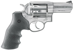 Ruger 1715 GP100 Standard Single/Double 357 Magnum 3" 6 rd Black Hogue Monogrip Grip Stainless Steel - 736676017157