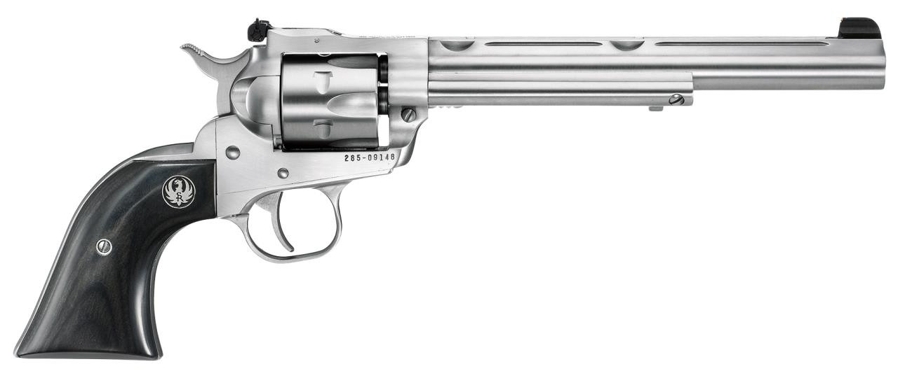 Ruger 0662 Single-Six Hunter Single 22 Long Rifle 7.5" 6 Black Laminated Wood Stainless - 736676006625