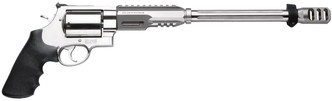 Smith & Wesson 170339 460 XVR Single/Double 460 S&W Mag 14" 5 Black Synthetic Stainless - 221887033992