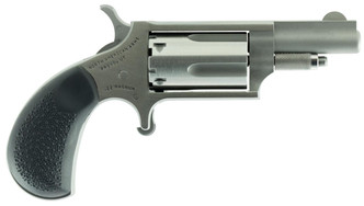 NAA NAA22MGRC 22 Magnum Rubber Grip Single 22 Winchester Magnum Rimfire (WMR) 1.625" 5 Black Rubber Stainless - 744253001673
