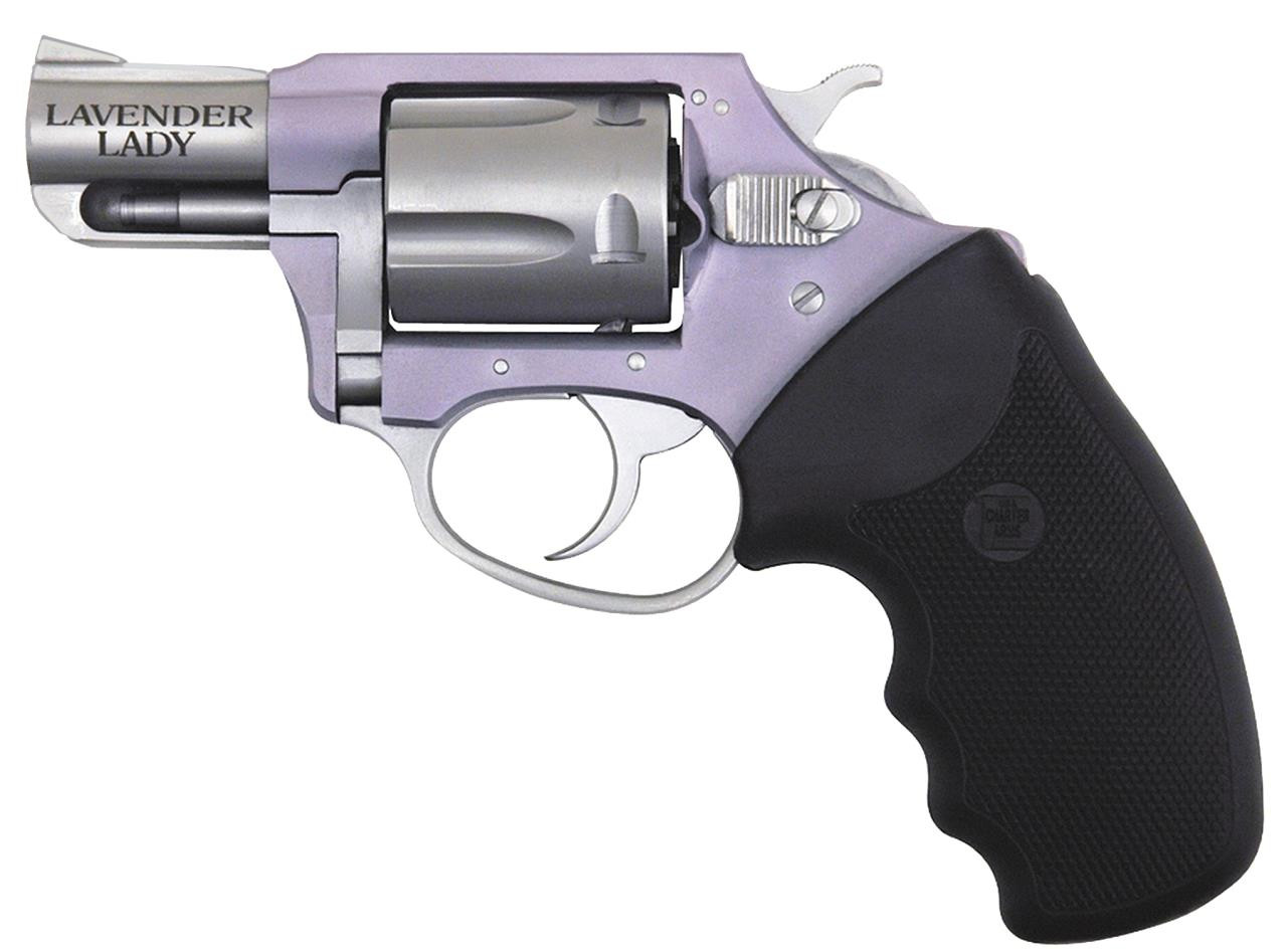 Charter Arms 53849 Undercover Lite Chic Lady Single/Double 38 Special 2" 5 Black Rubber Stainless - 678958538496