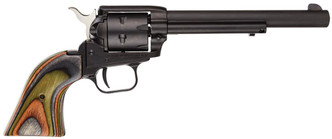 Heritage Mfg RR22MBS6 Rough Rider Small Bore Single 22 Long Rifle 6.5" 6 Camo Laminate Black Satin - 727962506318
