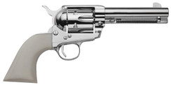 Traditions SAT73131 1873 SAFrontier Nickel 45 Colt (LC) 4.75" 6 White PVC Nickel - 405890182940