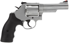 Smith & Wesson 162069 69 L-Frame Single/Double 44 Remington Magnum 4.25" 5 rd Black Synthetic Grip Stainless - 221886206960