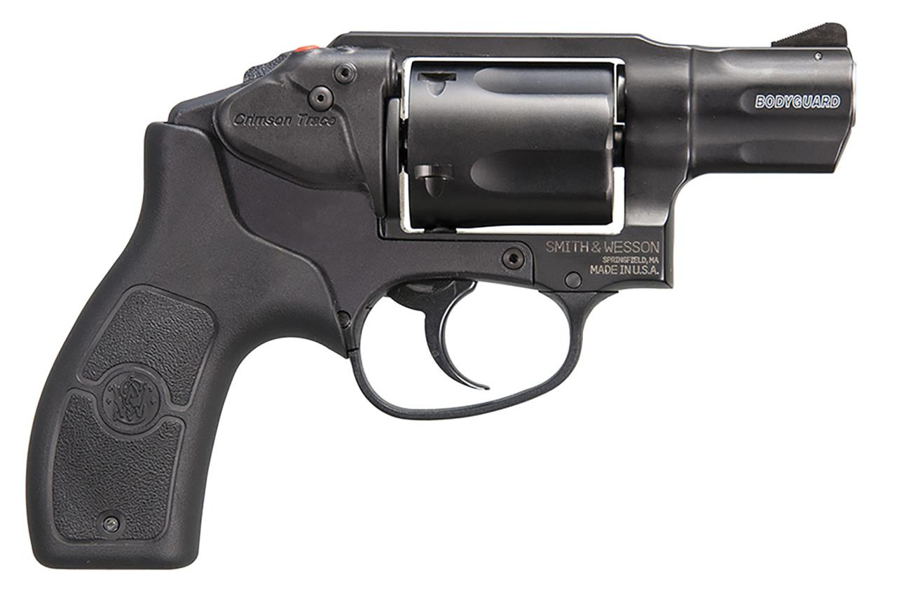 Smith & Wesson 10062 M&P Bodyguard 38 Double 38 Special +P 1.9" 5 rd Black Synthetic Crimson Trace Lasergrip Grip Black Stainless Steel - 221888651348