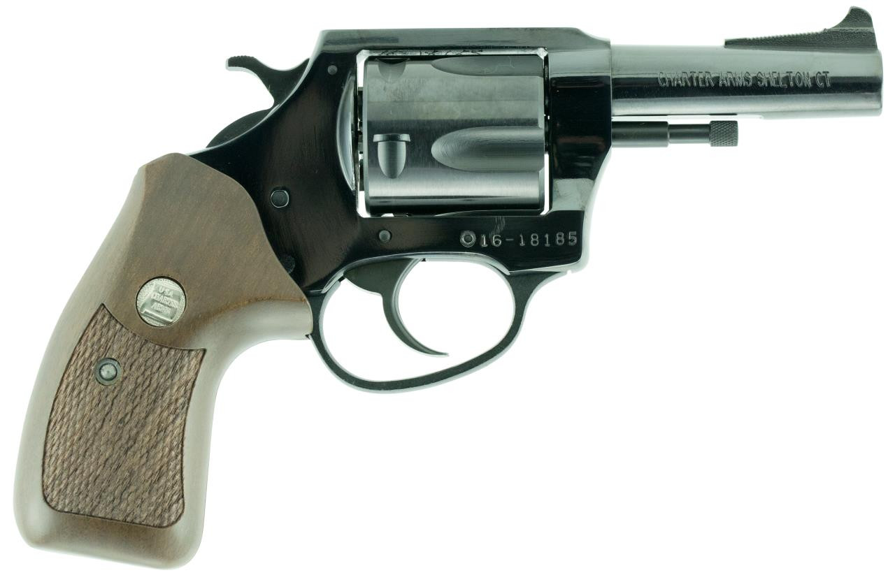 Charter Arms 34461 Bulldog Special Classic Single 44 Special 3" 5 Wood Black - 678958344318