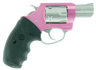Charter Arms 52330 Pink Lady 22 Magnum Single 22 Winchester Magnum Rimfire (WMR) 2" 6 Black Rubber Stainless - 678958523300