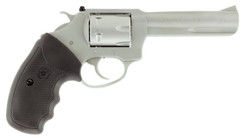 Charter Arms 72342 Pathfinder Target Single 22 Winchester Magnum Rimfire (WMR) 4.2" 6 Black Rubber Stainless - 678958723427