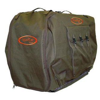 Mud River Bedford Uninsulated Large Extended Brown Kennel Cover - 617867116050