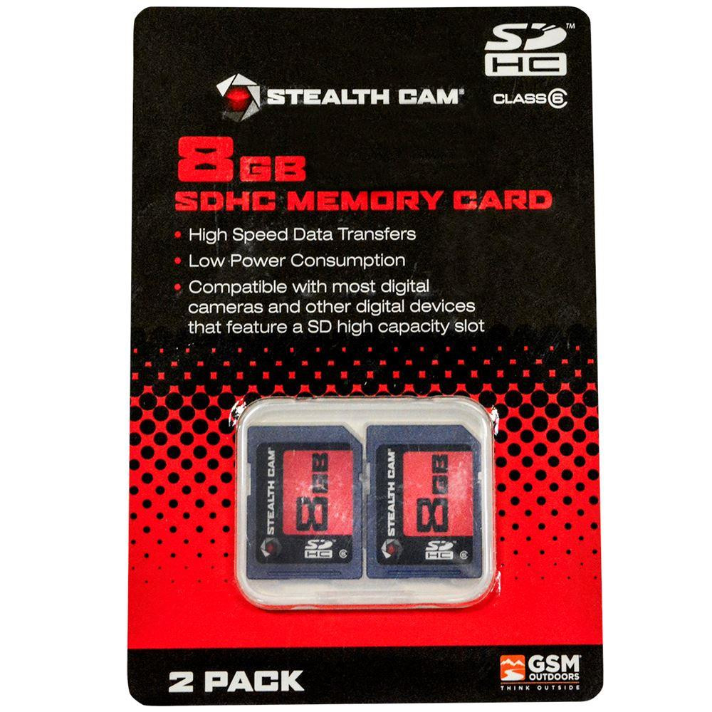 Stealth Cam 8GB SD Card 2 Pack - 888151013830