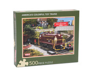 America's Colorful Toy Trains 500-piece puzzle