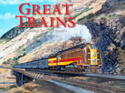 Great Trains: Paintings by Gil Bennet 2023 Calendar