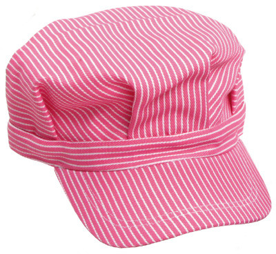 Engineer Hat - Pink Stripe - National Railroad Museum