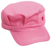 Engineer Hat - Pink Stripe