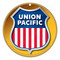 Union Pacific Wooden Plaque