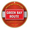Green Bay Route Wooden Plaque