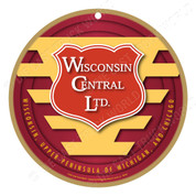 Wisconsin Central Ltd. Wooden Plaque