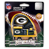 NFL Green Bay Packers Wooden Train