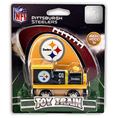 NFL Pittsburgh Steelers Wooden Train